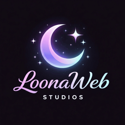 LoonaWeb Studios logo placeholder